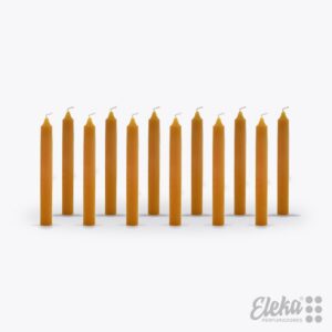 Velas de Miel Maciza Pack x12 - Eleka Perfumadores